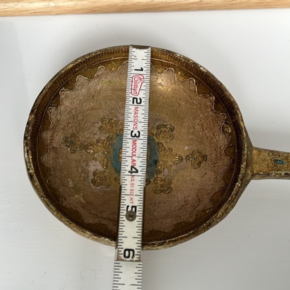 Italian Florentine Large Gold Gilt Wood Ladle Spoon Wall Hanging Italy - Picture 11 of 14